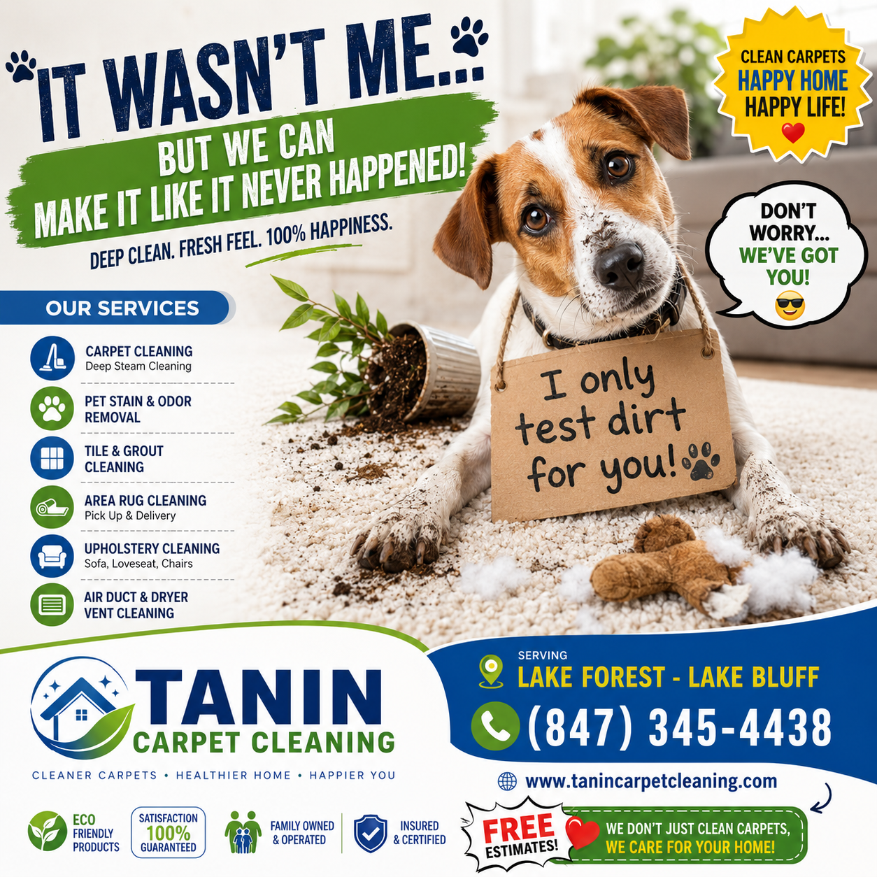 Tanin Carpet Cleaning Lake Forest